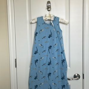 Kyte Baby | sleep sack | 1.0 tog | large | blue shark